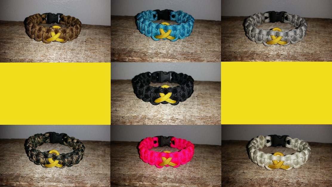 Childhood Cancer Awareness Bracelet - Caya's Corner