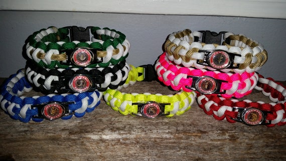 1 - Mighty Morphin Power Ranger 550 paracord bracelet MMPR