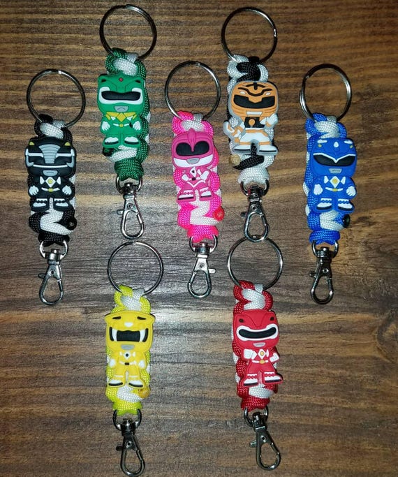 power ranger keychain