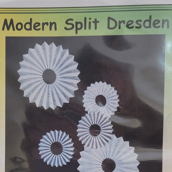 Modern Split Dresden Quilt Pattern