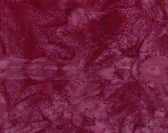 Hoffman Bali Batik - Bordeaux Handpaints Fabric