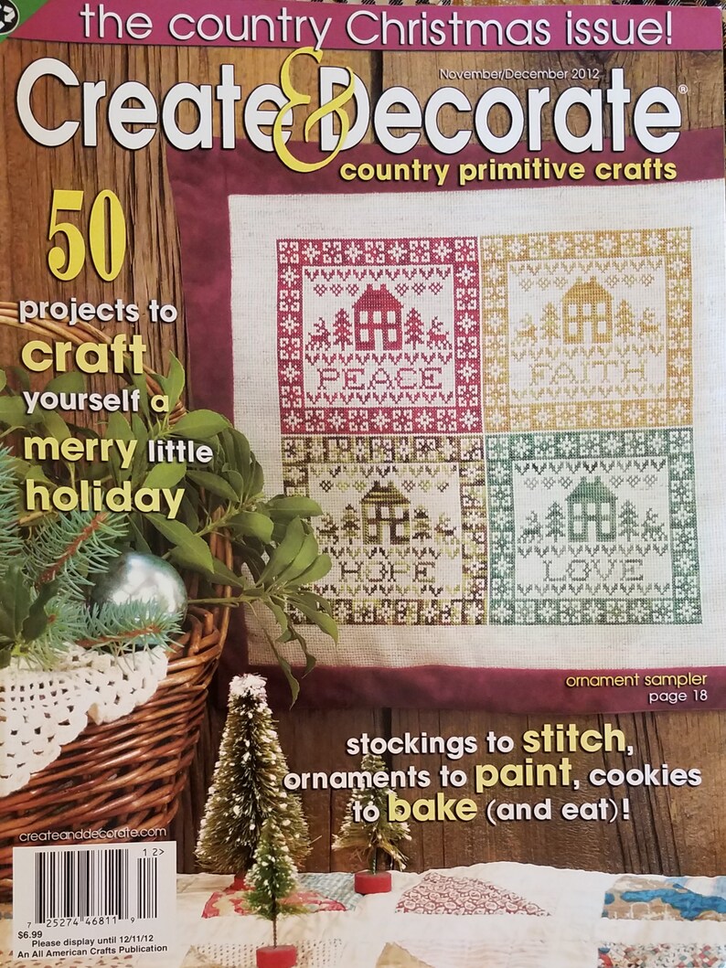 Create /& Decorate Magazine November December 2012 Issue