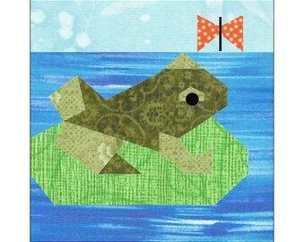 Frog Quilt Pattern - Etsy