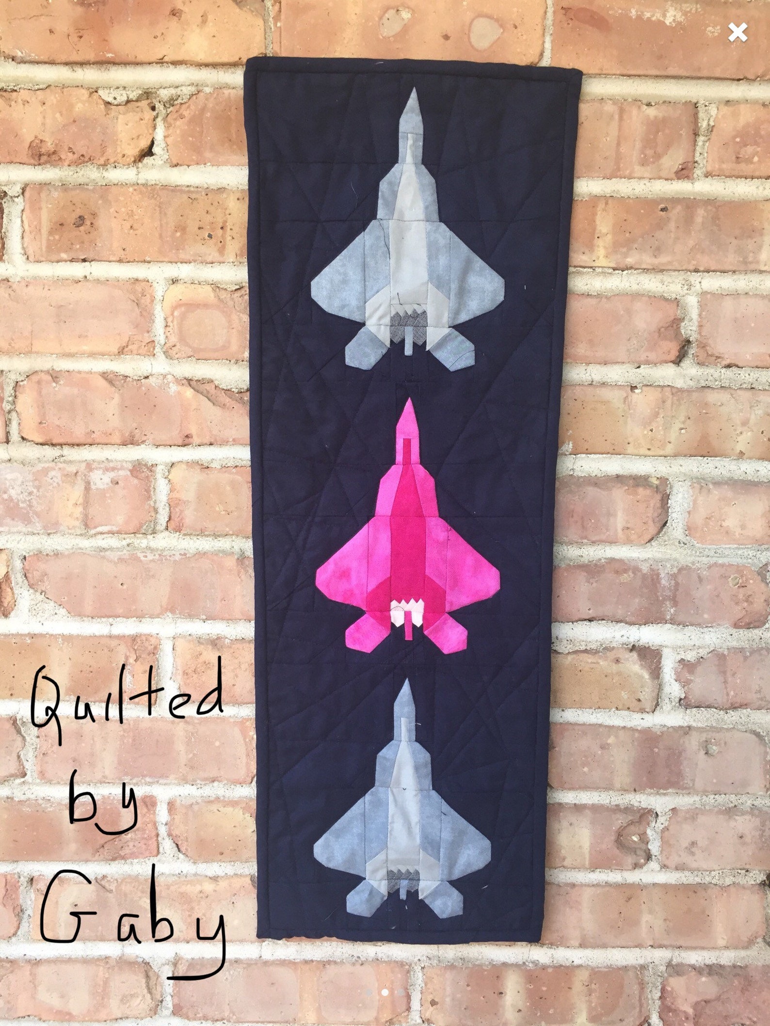 Jet Quilt Block Paper Pieced Pattern Etsy