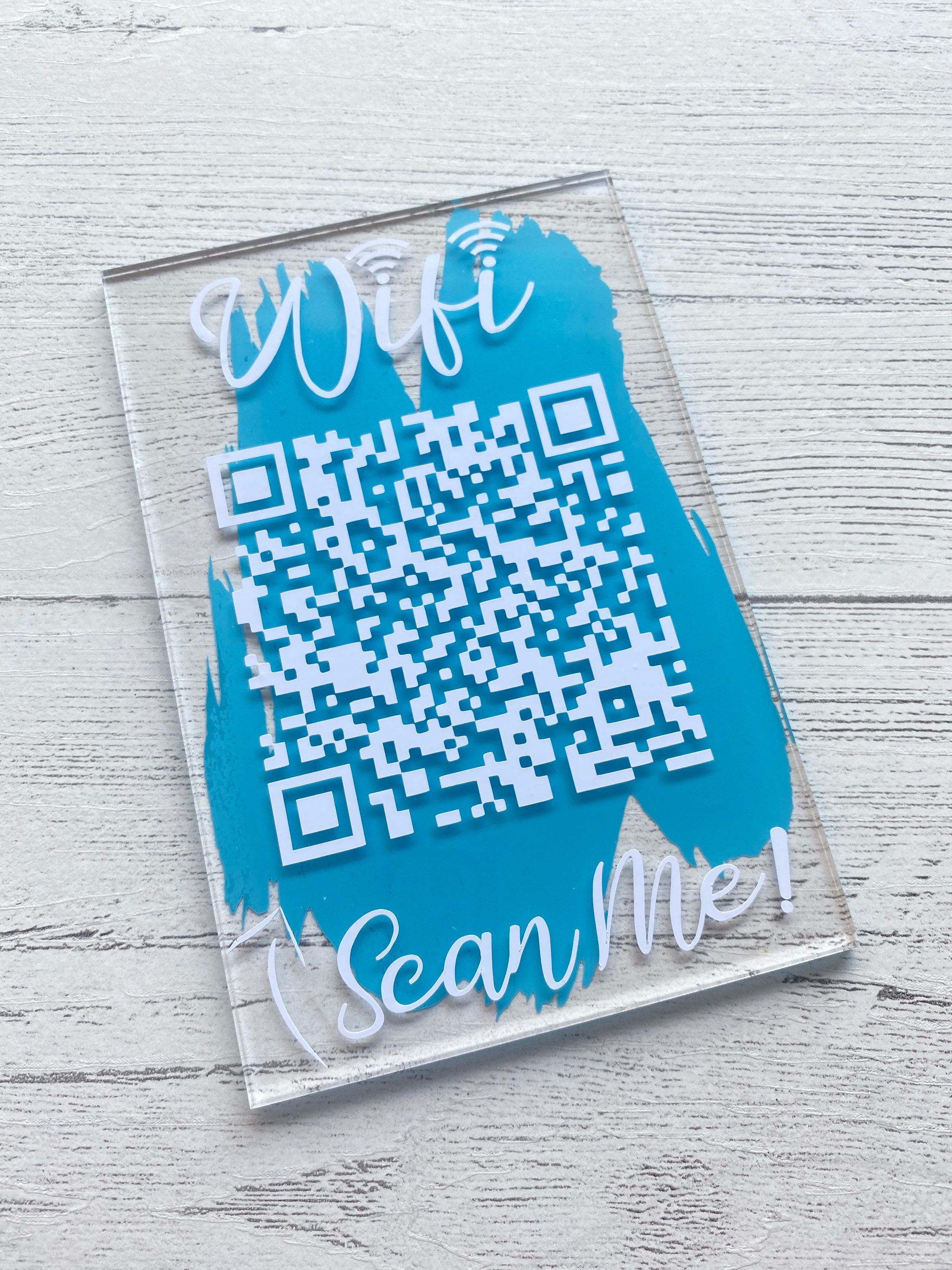 Acrylic Wifi Home