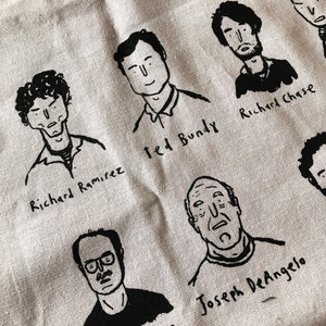 Scumbags & Baddies Serial Killer Tea Towel image 2