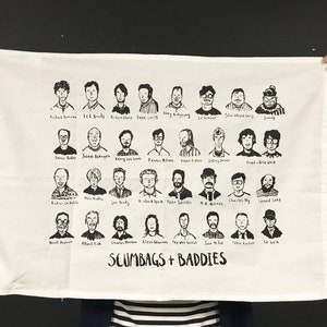 Scumbags & Baddies Serial Killer Tea Towel image 1