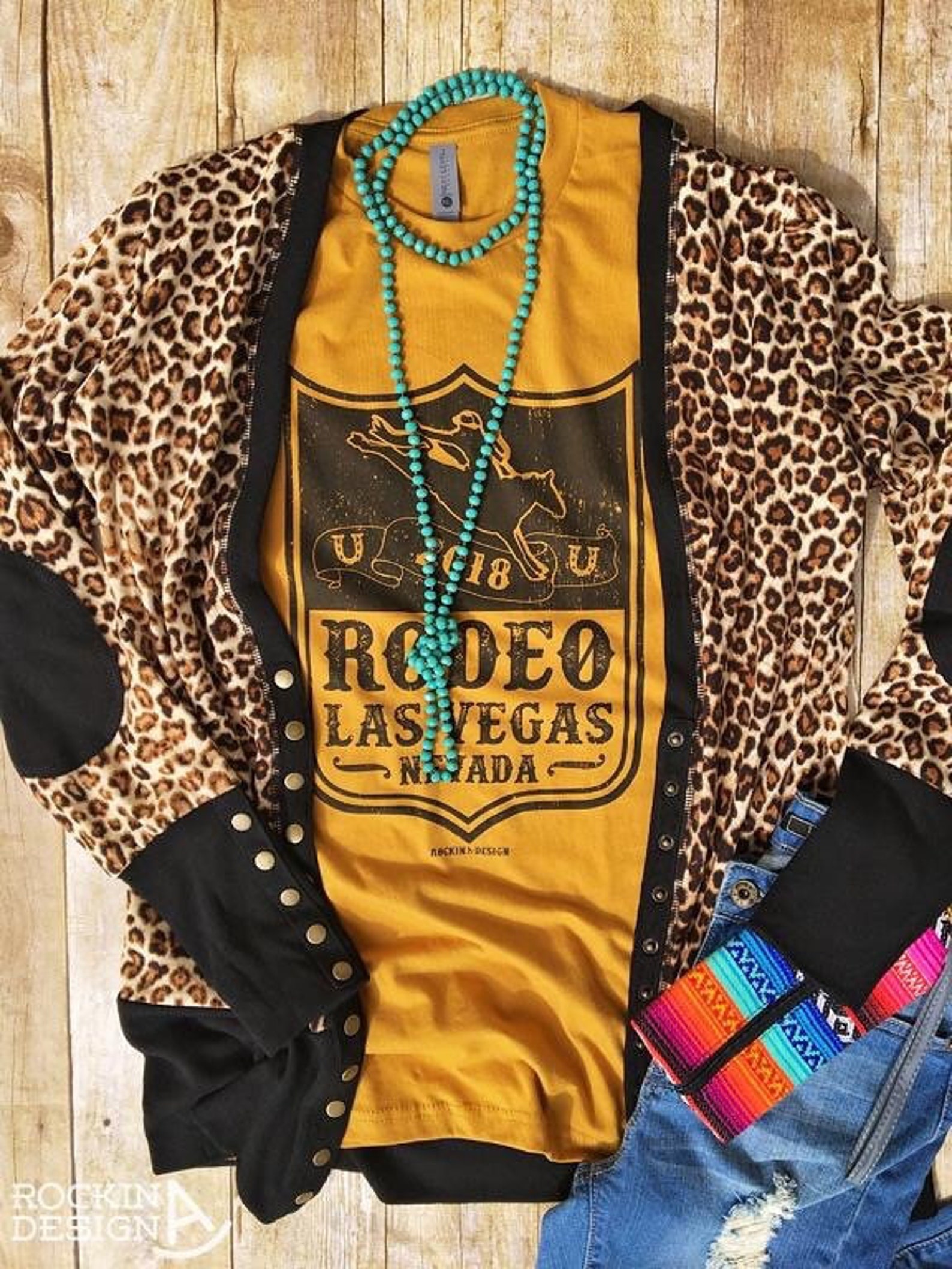 Rodeo Las Vegas Nevada 2018 graphic tee/ rodeo back number Etsy