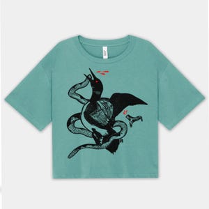 Liberty Loon Minnesota Boxy Crop Protest Tee