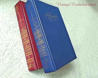 Mikhail Lermontov Russian Poet Writer Vintage Book Classic Literature Poetry Poems Dramas Prose Russia Made in USSR Set of 2 Hardcover