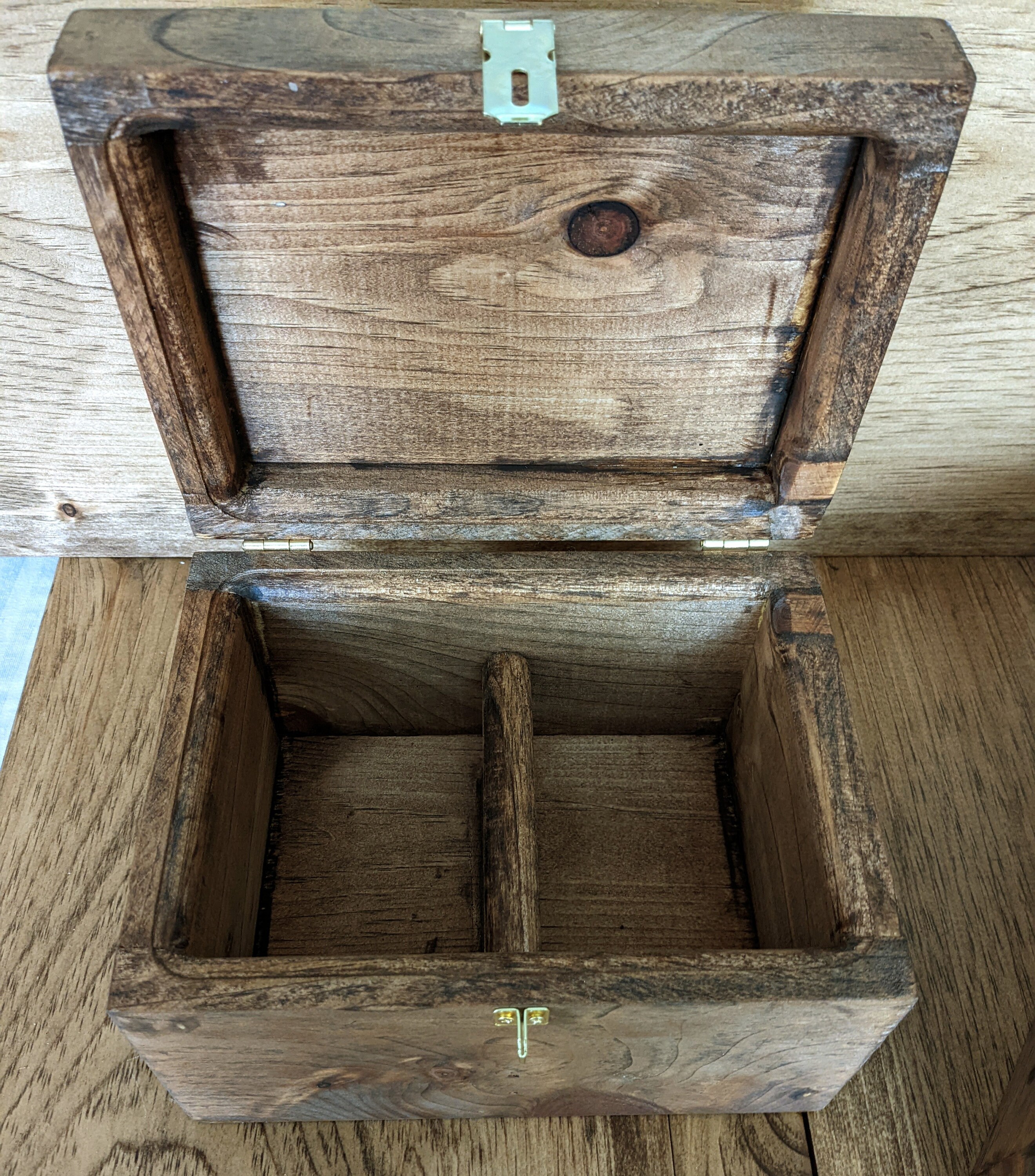 Rustic Wooden Seed Box