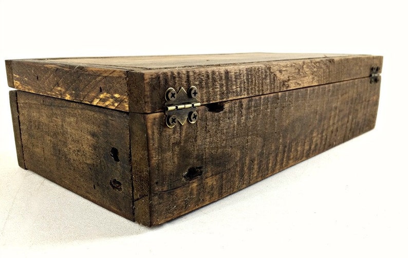 Pocket Knife Storage Case Divided Wooden Box with 6 Sections Etsy