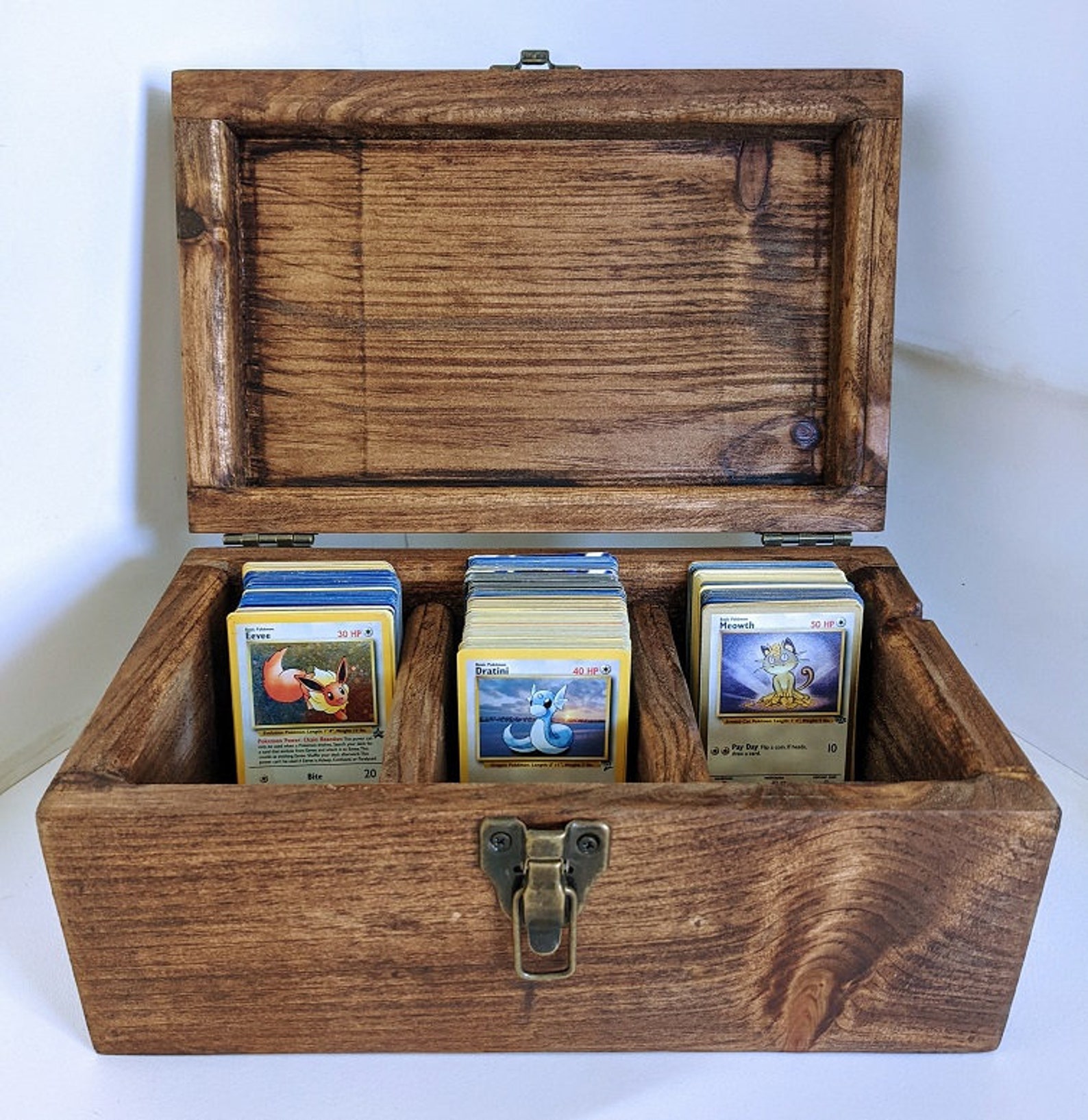 Playing Card Box Trading Card Card Game Card Storage Etsy