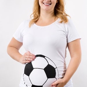 Soccer Maternity Shirt Halloween Maternity World Cup Soccer | Etsy