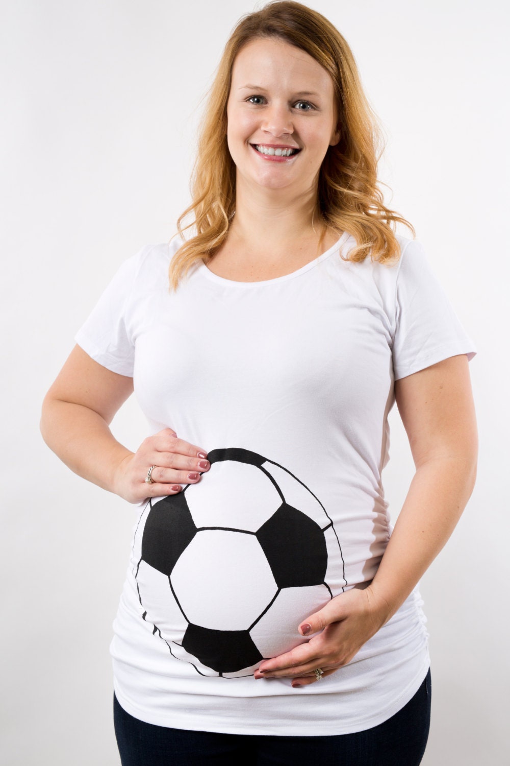 Soccer Maternity Shirt Spring Maternity 
