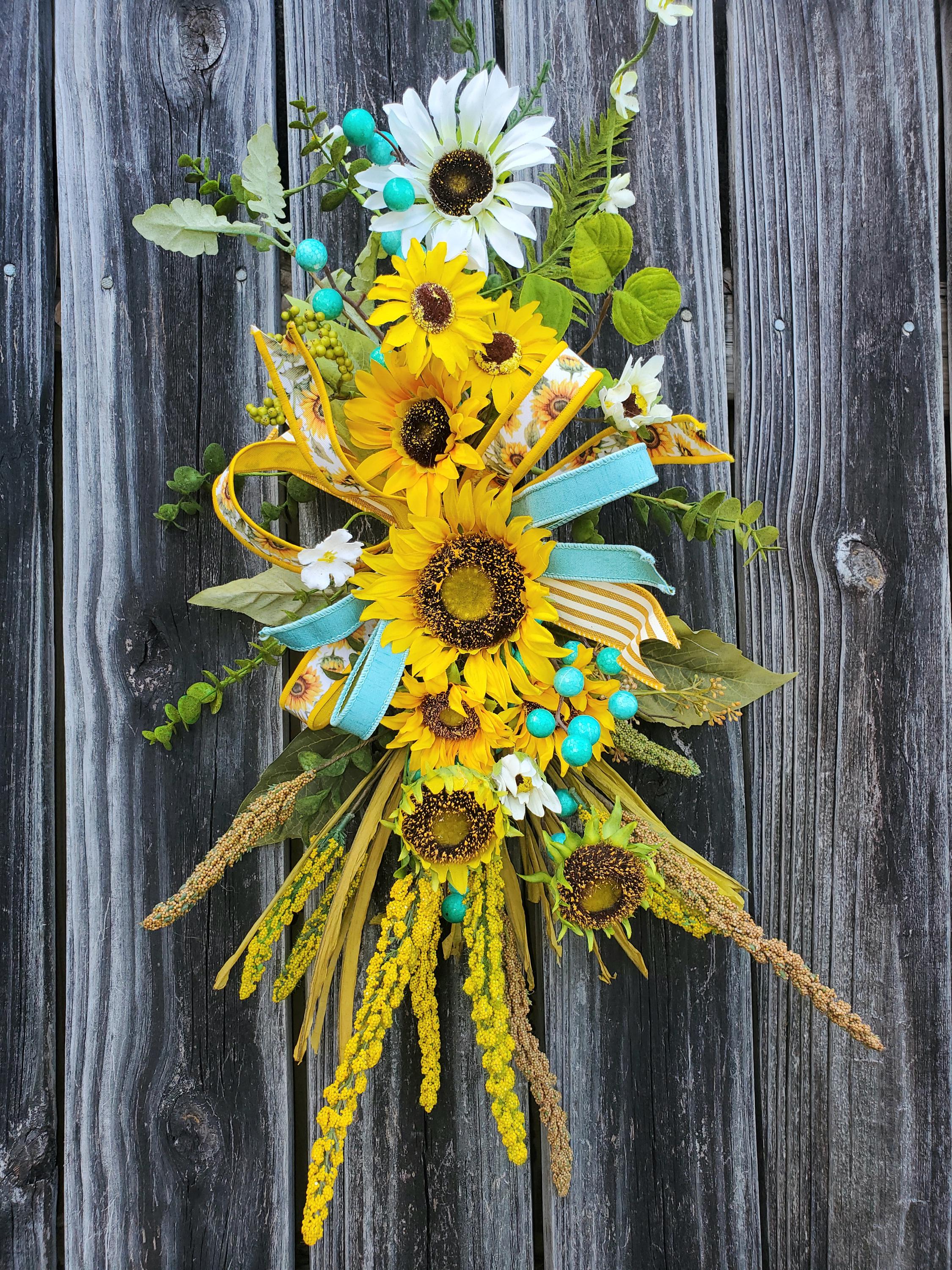 Swag Wreath Wildflower - Etsy