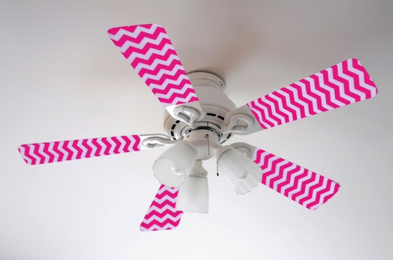 Pink Chevron Fancy Blade Etsy