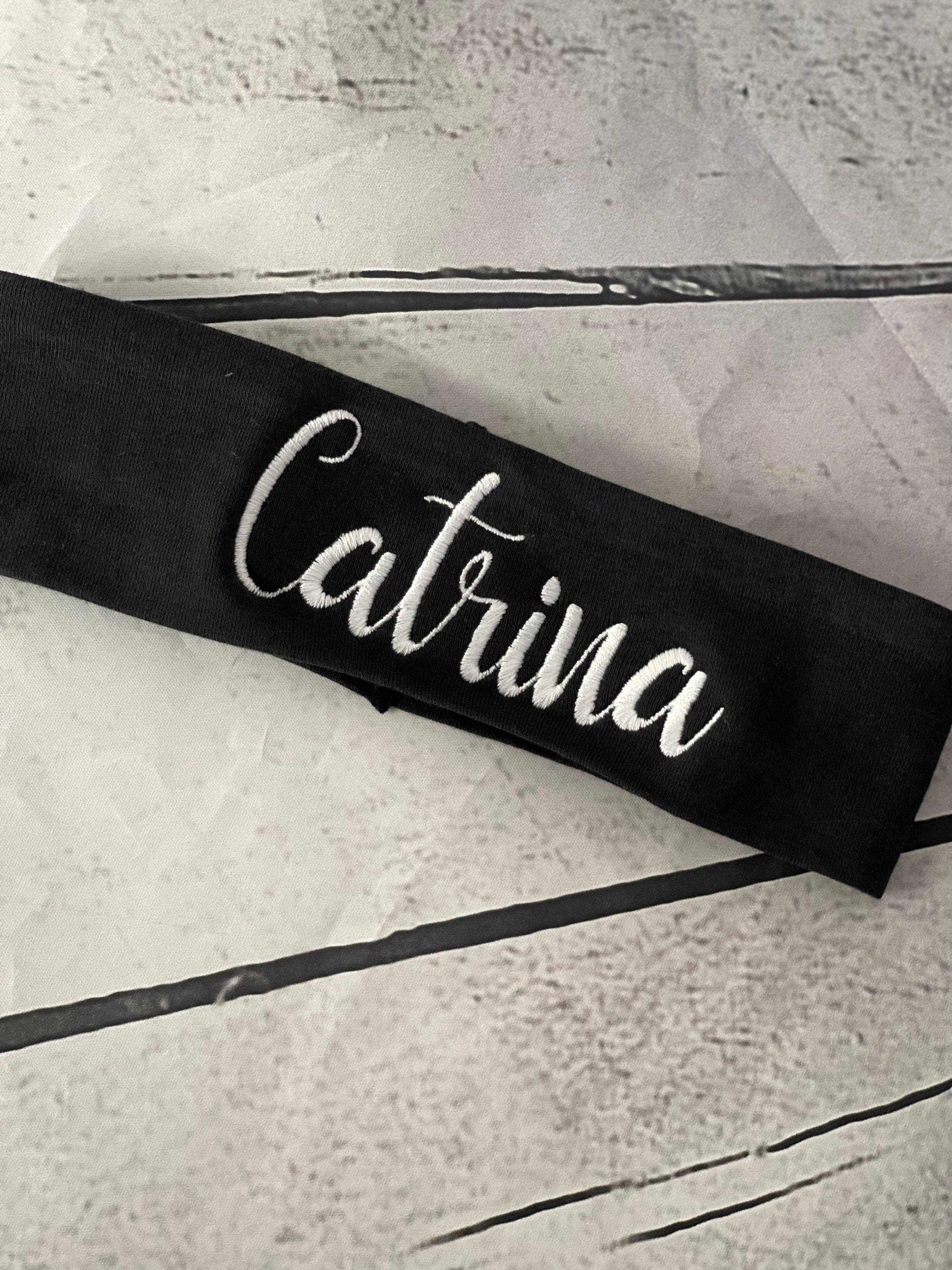 Custom Headband, Monogrammed Headband, Personalized Headband, Birthday ...