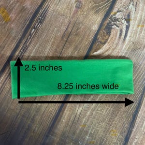 Personalized Soccer Headband, Embroidered Cotton Lycra Sports Accessory Team gift 画像 5