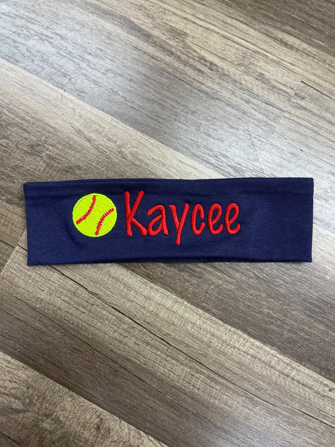 Softball Headband, Sports Headband, Monogrammed Headband, Personalized