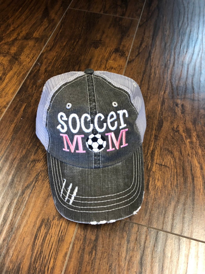 Soccer Hat Soccer Mom Custom Hat Monogram Hat Hair Care - Etsy