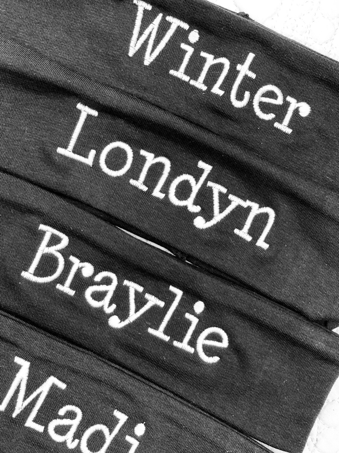 Custom Headband, Monogrammed Headband, Personalized Headband, Birthday