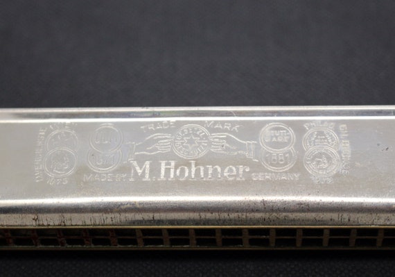 HOHNER HARMONICA hohner echo bell metal reeds HOHNER HARMONICA hohner echo bell metal reeds
