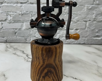 Zebrawood pepper mill
