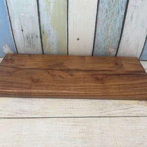 Mesquite cutting board with green inlay 2
