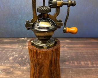 Zebrawood pepper mill