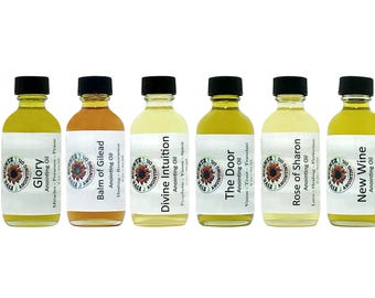 2 oz Anointing Oil: All-Natural Prayer & Spiritual Cleansing - Five Scentz