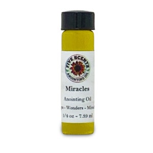 Miracles Anointing Oil: Blue Lotus, Vanilla, Chamomile - 1/4oz