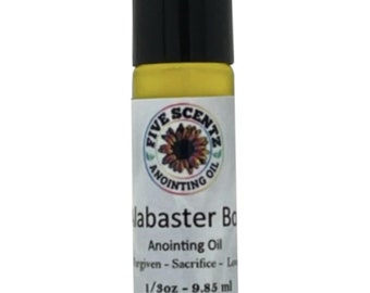 Alabaster Box Anointing Oil: Spikenard, Ylang Ylang (1/3 oz Roll-On)