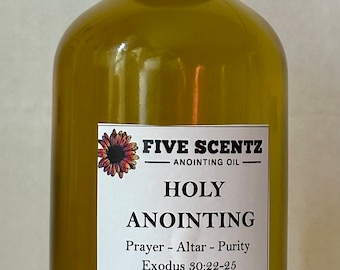 16 oz Anointing Oil: Natural Prayer & Altar Oil - 27 Scents