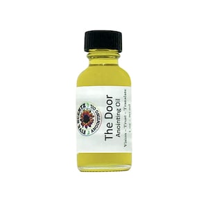 THE DOOR Anointing Oil ~ Frankincence Rosewood Citrus ~ Dreams & Visions Activated  Boldness - Uplifting - Light Scent 1 oz Bottle Rev.4:1