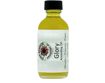 GLORY Anointing Oil  by: FiveScentz angelic prayer meditation moravian - atmosphere of miracles - realms of glory - transformed mind