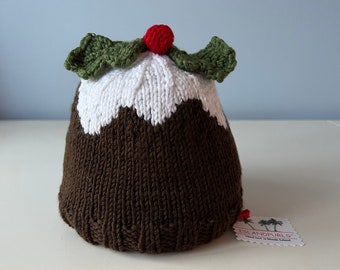 Baby Christmas Pudding Hat