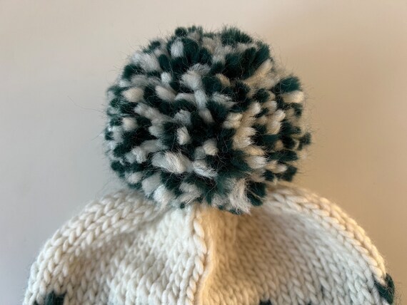 Baby Sherpa Lined Pom Beanie Gap Winter Hat NWT New Adrienne  display picture 1