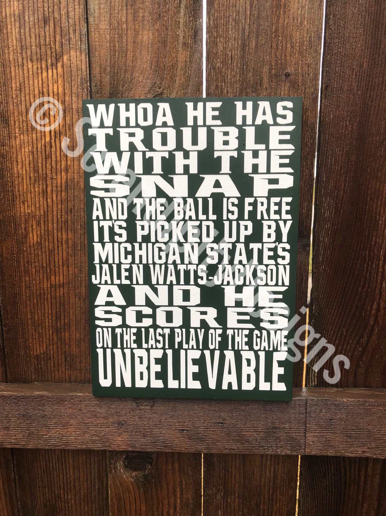 Trouble With The Snap Msu