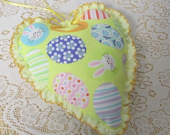 Adornos de corazón con forma de huevo de Pascua de colores, adornos para el árbol de Pascua, colgadores para pomos de puertas, envoltorios de regalos de Pascua, rellenos para cestas de Pascua, regalos para niños.