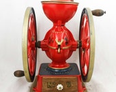 Antique ENTERPRISE PHILADELPHIA No.5 Coffee Grinder Double Wheel Mill Koffiemolen Kaffeemuehle Molinillo Moulin Cafe Macinacaffe