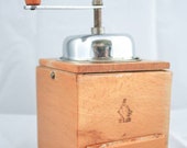Vintage BIELSKO Coffee Grinder table box Mill C1960 Moulin à Cafe Molinillo Kaffeemühle Koffiemolen
