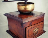Large COFFEE Grinder Antique MILL 19th century 3.585 gr HEAVY Koffiemolen Kaffeemuehle Moulin Molinillo Cafe caffe