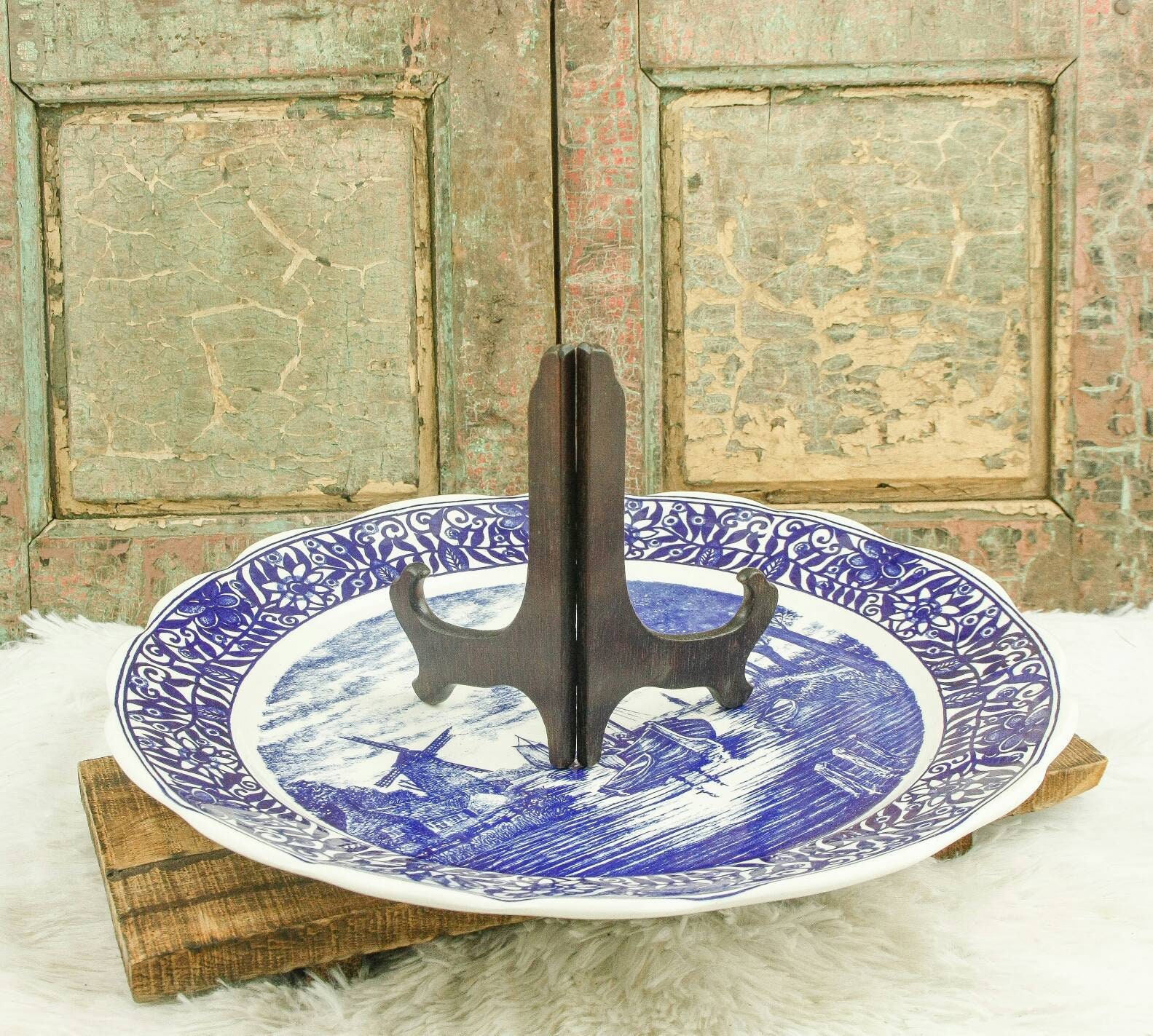 Kitchen & Dining Dining & Serving DELFTS charger plate WALL Mounted