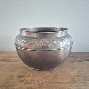 Antique KMD DAALDEROP Flower Pot Planter Vase Jardiniere Cachepot 1900s Flower Pot