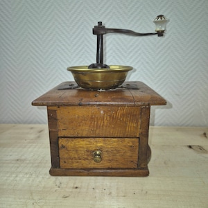 Antique HASENCLEVER Coffee Grinder Mill Moulin Cafe Molinillo Macinacaffe Coffee grinder coffee