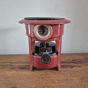 Enamelware DUTCH Kerosene Stove Cooker Burner Enamel Heater Brown Campstove Kerosene Stove Cooking Appliance