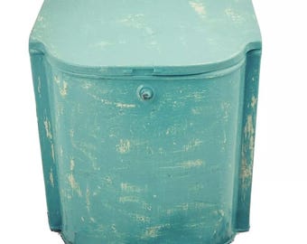 Antique VAN MELLE Breskens dutch Toffee (Caramels) Metal Tin box jar bin canister pot