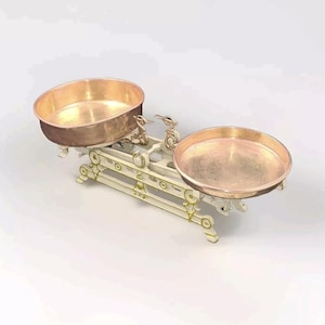 Antique Food Candy Scales Kitchenscale Balance Waage Weighing Scale Cast iron