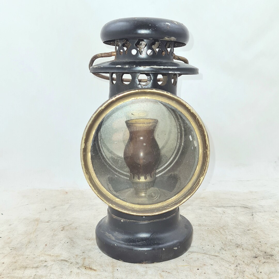 Carriage Lantern Kerosene Lamp Carrier Car Side Lamp Hurricane Etsy